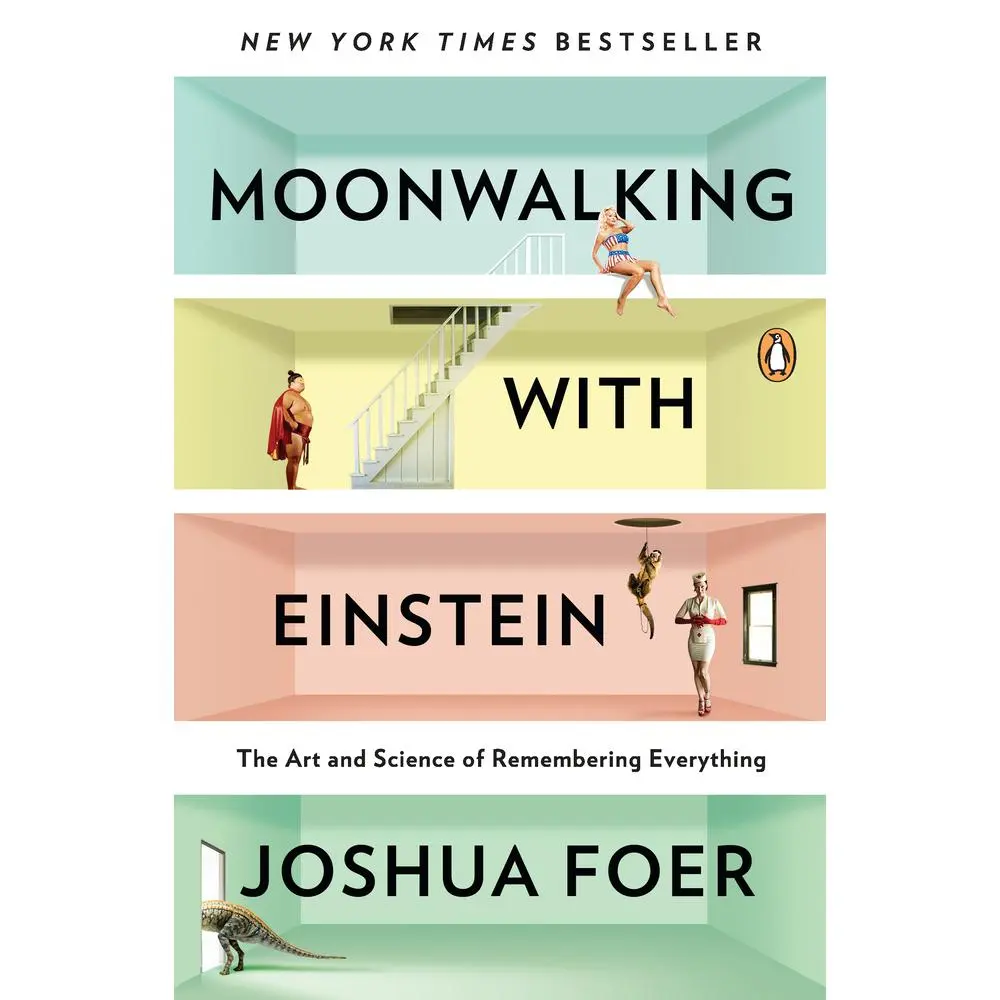 USED Book - Moonwalking with Einstein: The Art and Science of Remembering Everything by Foer, Joshua (Paperback) - english