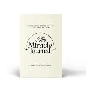 The Miracle Journal: Your Guided Manifestation & Gratitude Journal Paperback