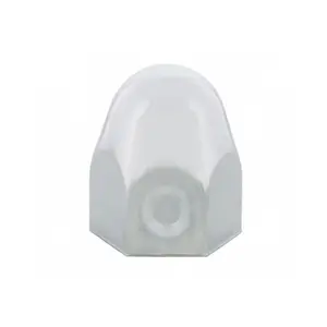United Pacific - 1-1/2 Inch x 2 Inch Chrome Steel Bullet Nut Cover