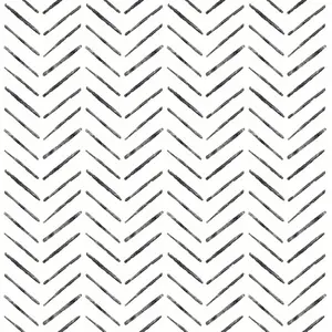 NuWallpaper  Holden Peel & Stick Wallpaper, Black