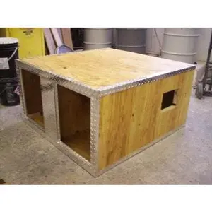 Owens Products 55048 25 x 38 x 48 in. DIY Series Dog Box without Storage & Stand