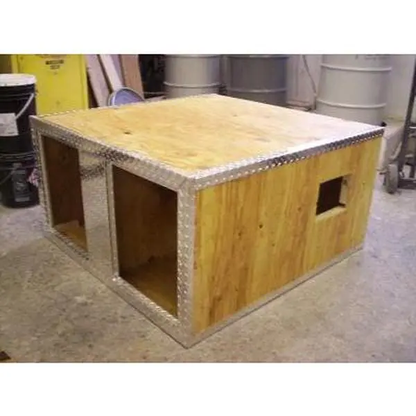 Owens Products 55048 25 x 38 x 48 in. DIY Series Dog Box without Storage & Stand