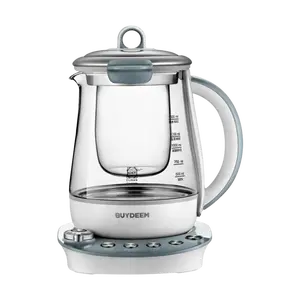 BUYDEEM K2683 1.5L Smart Health Pot - Upgraded Bird's Nest Cooker, Glass Stew Pot for Herbal Medicine, Automatic Cooking & Keep Warm - Perfect Gift