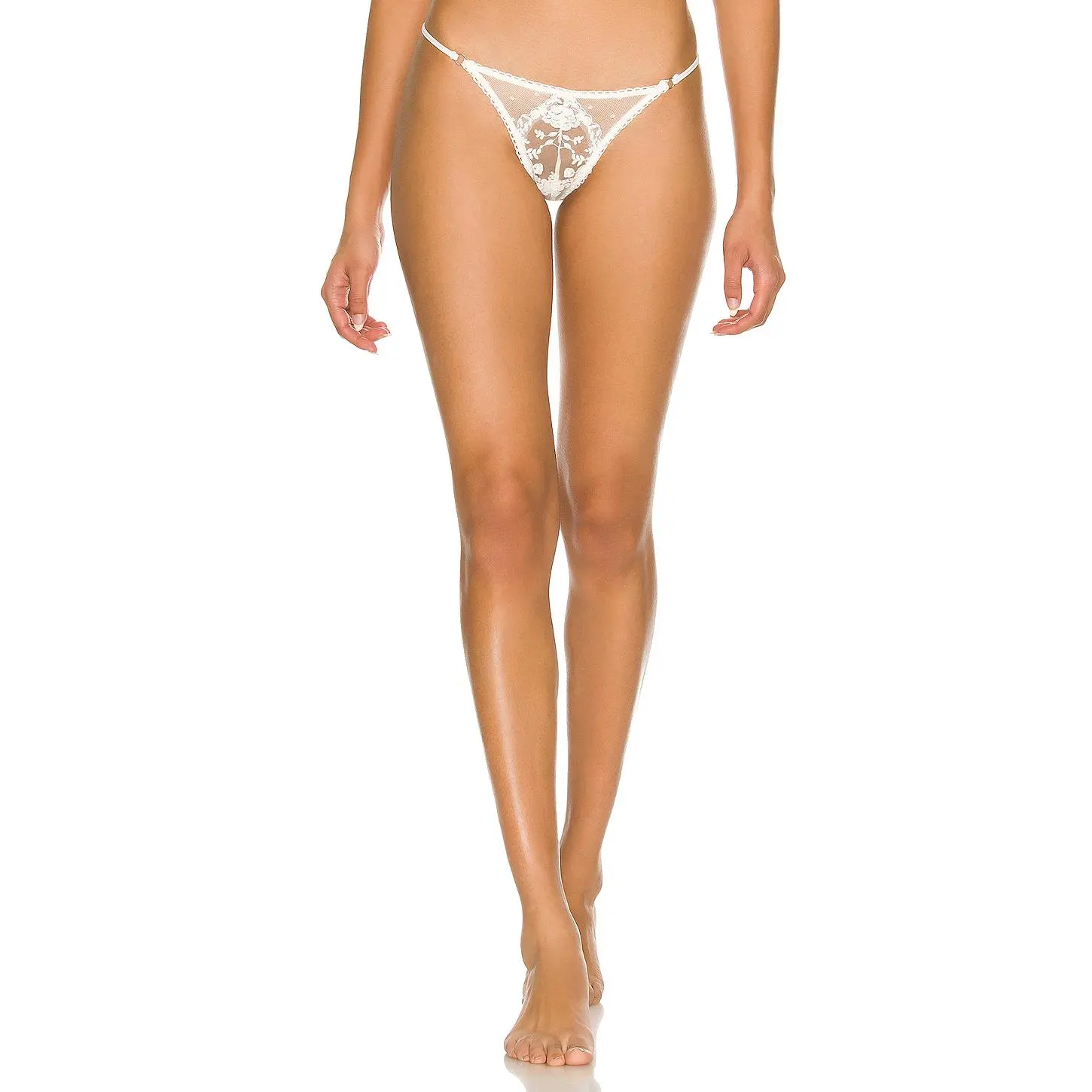 KAT THE LABEL Nicolette Thong in White