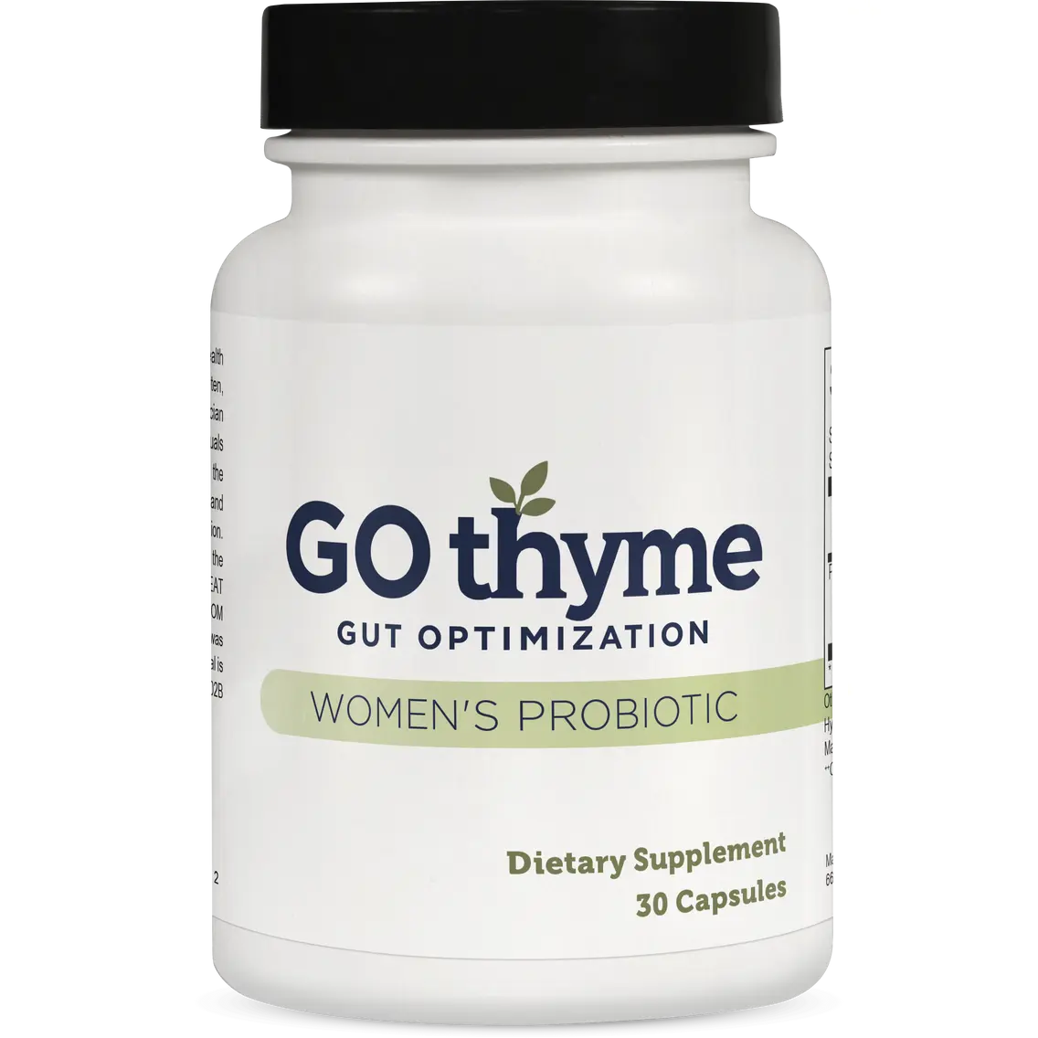 Women's Probiotic Dietary Supplement, Gut Health Support Wellness Vitamin for Adult Women