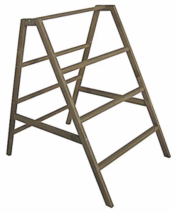 212 MAIN Large Portable A-Frame Chicken Roosting Bar - A-Frame Shape, Multi-Bar Design, 15 lbs Capacity, 35.4" x 23.6" x 35.4" Size for Safe, Comfortable Resting of Free Range Chickens & Indoor Coops Use, Perches