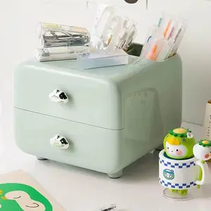 Upgrade your dressing table game with this dust-proof display case!  Perfect for keeping your space tidy at home, school, or the office. #vanitydecor #homefinds #organizationideas #musthave