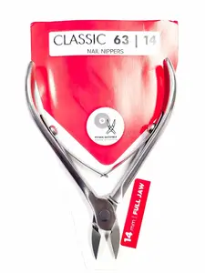 Staleks Cuticle Nipper Classic 63 14 mm Full Jaw Professional Nail Tools for Precision Grooming