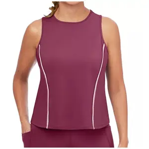 Member's Mark Women's Size XL, Work It Out Tank Top, Eggplant (purple)