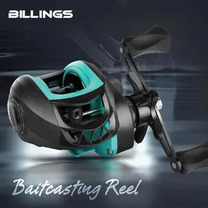 BILLINGS LC200 Series 7.2:1 Gear Ratio 13LB Max Drag Baitcasting Reel, Saltwater Casting Reels, Fishing Reel for Freshwater Saltwater, Outdoor Fishing Accessories, Fishing Supplies, Fishing Gear Set, Fishing Equipment, Fishing Stuff, Fishing Tools