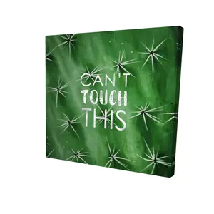 212 MAIN 24x24 in. Cant Touch This Tropical Botanical Exotic Canvas Wall Art - Artistic High Def Print, Nature Plant Photo, Home Decoration, Living Room Gift