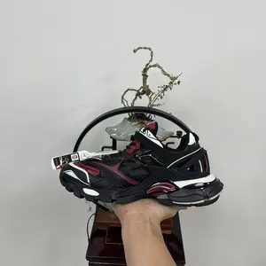 Dad shoes Skiing series height increase thick sole ski shoes 3XL worn-out and plush chunky shoes detachable ice claws