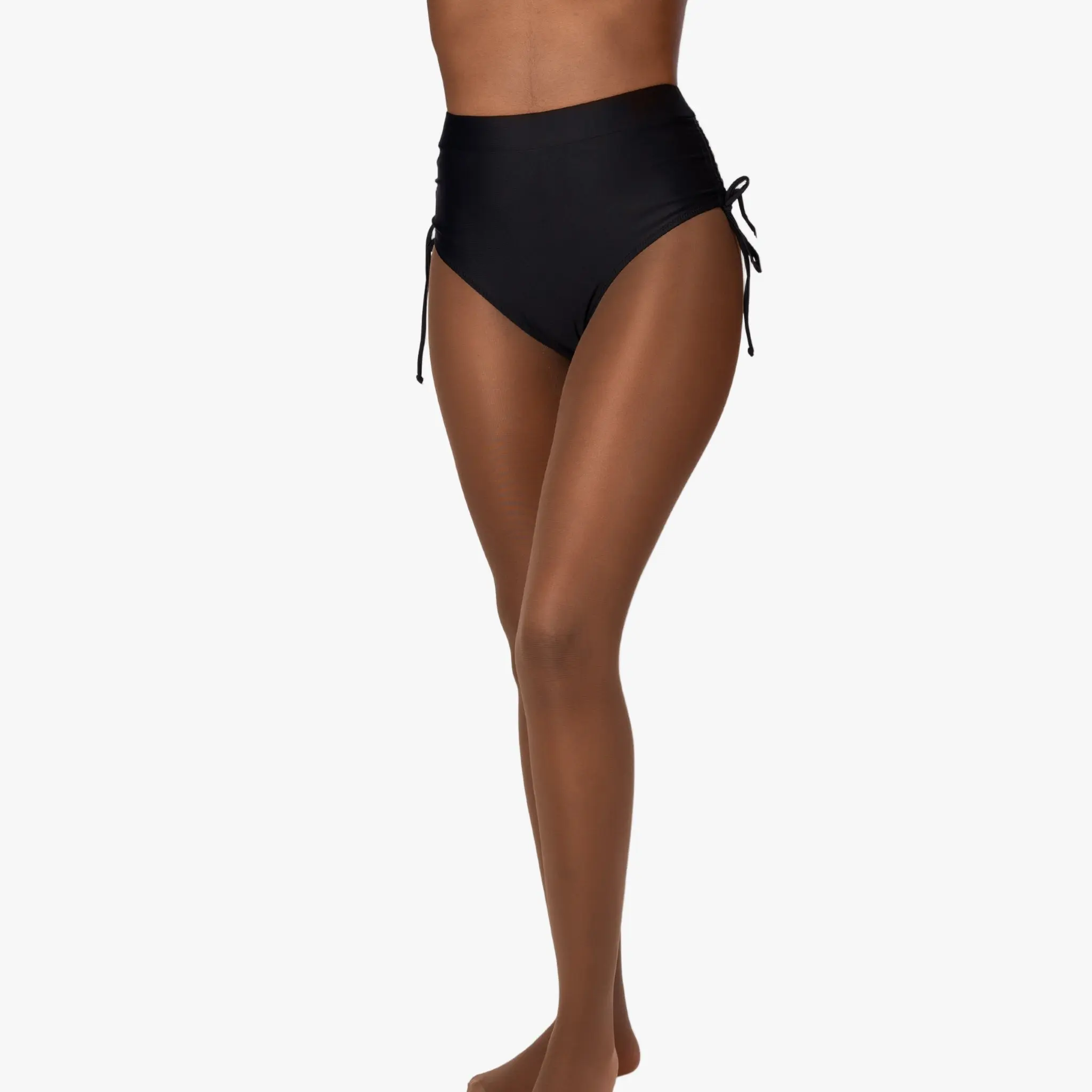 Toeless Sheer Dance Stockings by Micles | Salmon