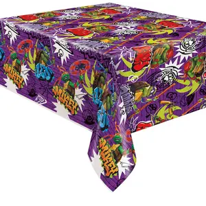 Teenage Mutant Ninja Turtles Plastic Table Cover 54"x84"