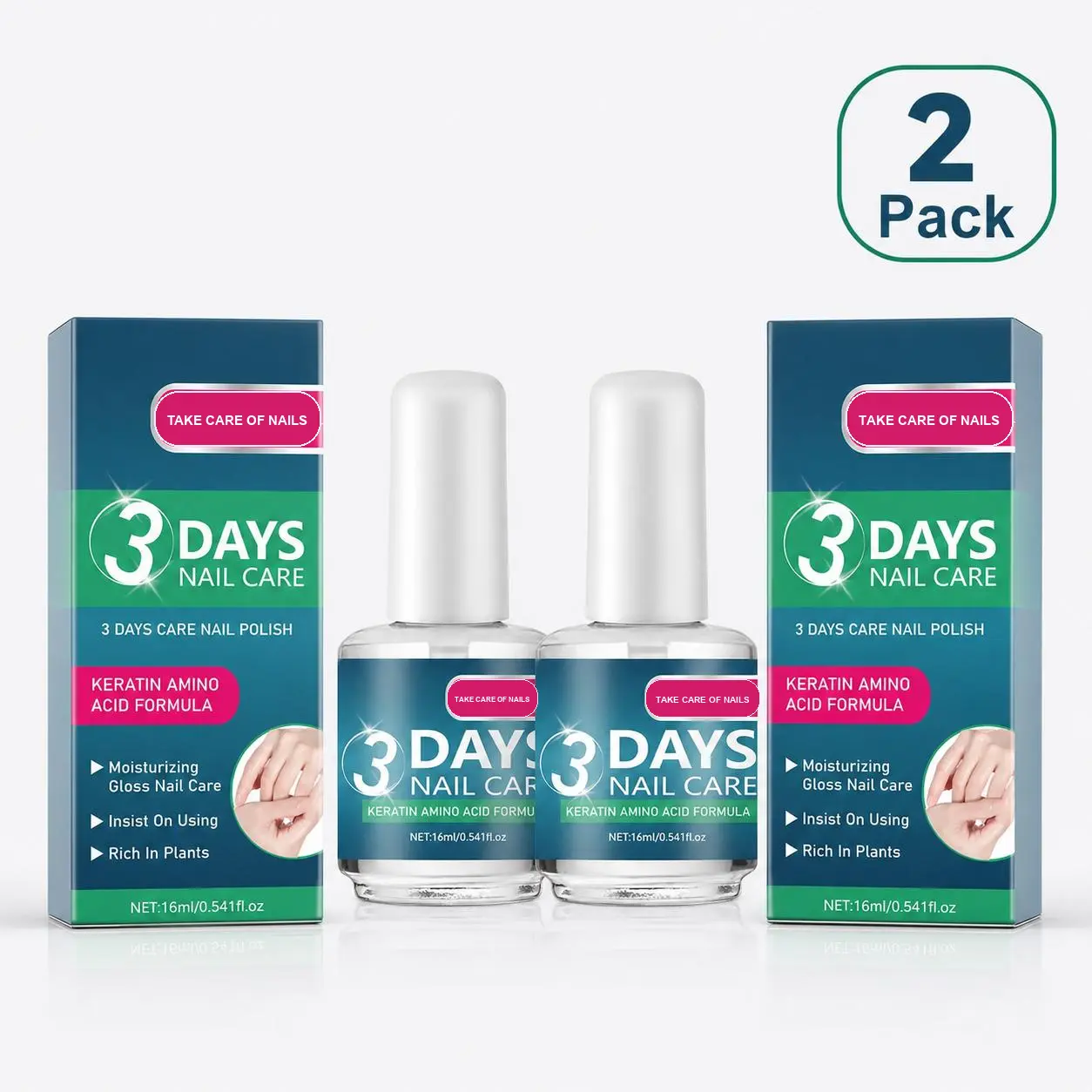 2pcs（Nail Treatment）
