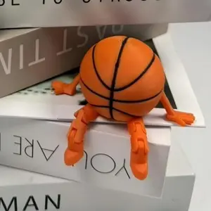 Creative Sports Ball Decorative Figurines Set, Football Basketball Rugby Golf Baseball Volleyball Decorations, Unique Gift Ideas for Fans