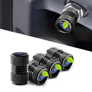 For Ford - Aluminum Alloy Car Tire Valve Stem - Valve Cap - Suitable for Cars, Motorcycles, Trucks, Bicycles - Universal Type - Auto Parts - Essential Vehicle Maintenance Tool