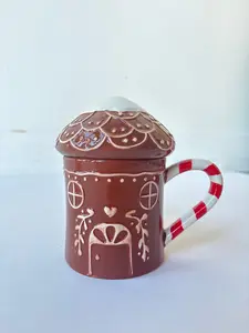 gingerbread house mug