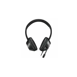 Adesso Xtream P7 Wired Stereo Headset With AI Controls - Stereo - USB Type A, USB Type C - Wired - 32 Ohm - 20 Hz to 20 kHz - Over-the-head - Binaural - Circumaural - 6 ft Cable - Omni-directional Mic