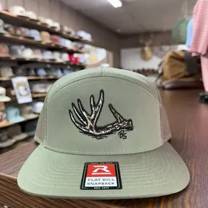 Antler Shed 7 Panel Hat - Loden