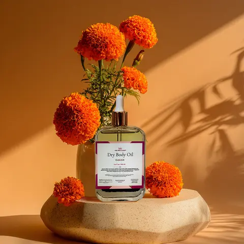 Dakar Scented Dry Body Oil - Moisturizing Formula for Skin without Grease | Sultry Floral Fragrance