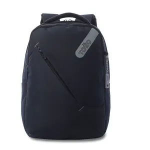 Totto Osaka Blue Backpack - 15.4" Laptop Compartment | Executive Unisex Melange Backpack MA04IND962-26100-Z9G