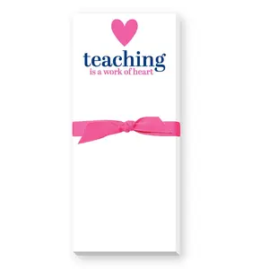 Teaching Is A Work Of Art Notepad