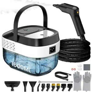 Pressurized Steam Cleaner 1.6L, 3-Level Adjustable Steamer for Cleaning, 10s Heat-Up, 2500W Handheld Steamer Cleaner for , , Kitchen, Floor, Multi-Surface Cleaning Machine, 22 count Accessories
