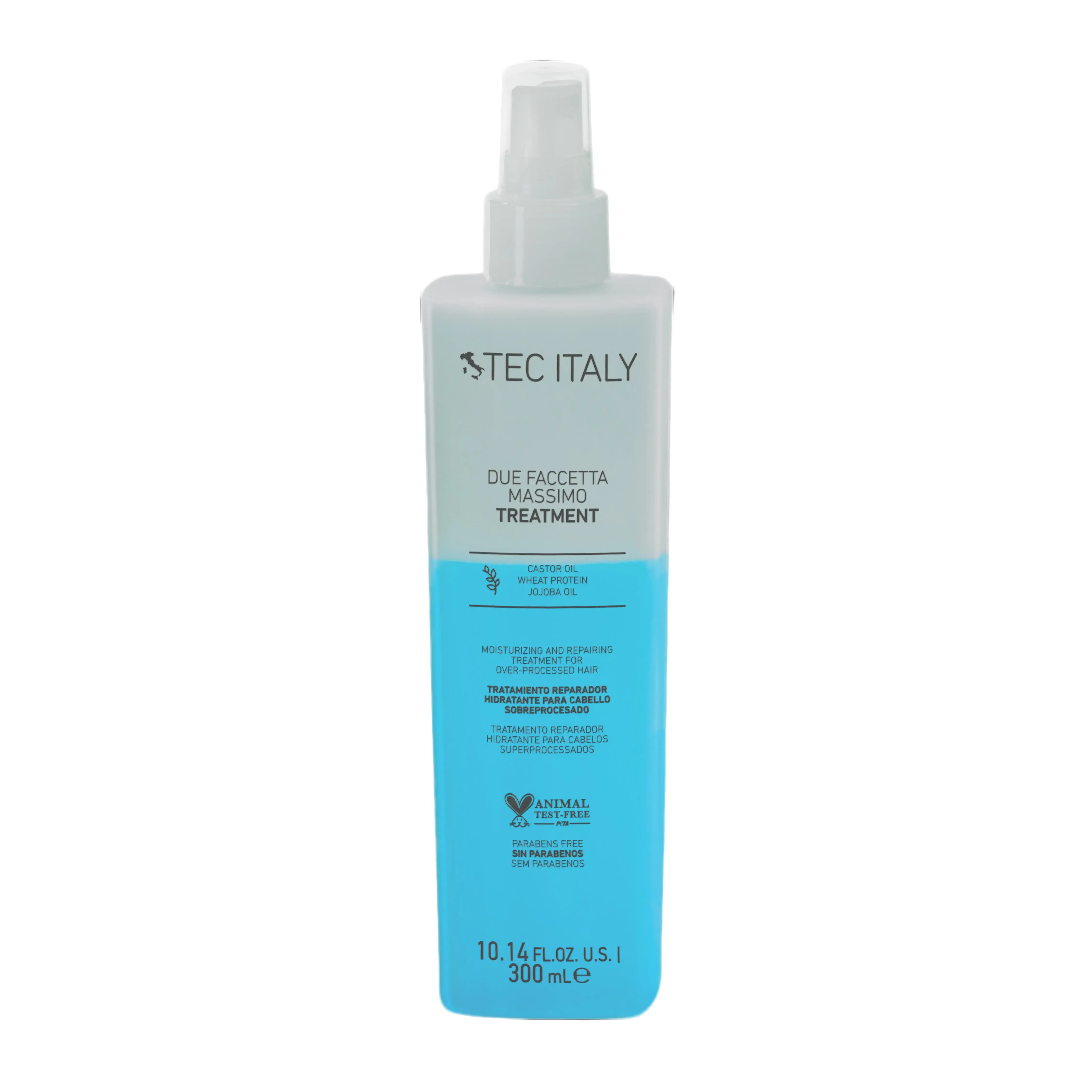 Tec italy Due Facetta Massimo Treatment Two phase leave-in treatment