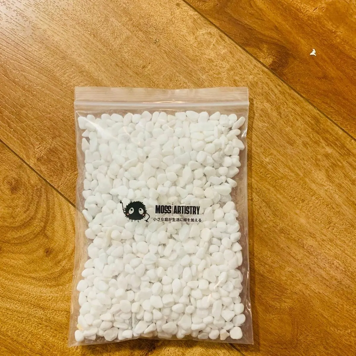 1 Cup Exotic Pebbles White Pebbles for Aquarium and Moss Ball Glass Terrarium mossplantpetaquariumdesk
