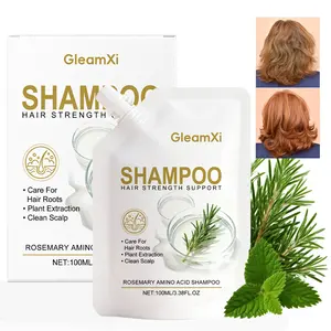 Rosemary Amino Acid Shampoo – Root Nourishing & Scalp Cleansing Hair Growth Shampoo for Thinning Hair, Plant-Based Formula with Zinc PCA & Hydrolyzed Silk, Strengthens & Thickens Hair for Women & Men, 2-Pack