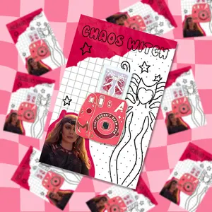 Chaos Witch Enamel Pin