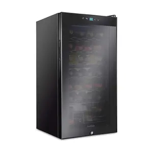 Ivation 28-Bottle Wine Cooler w/Lock