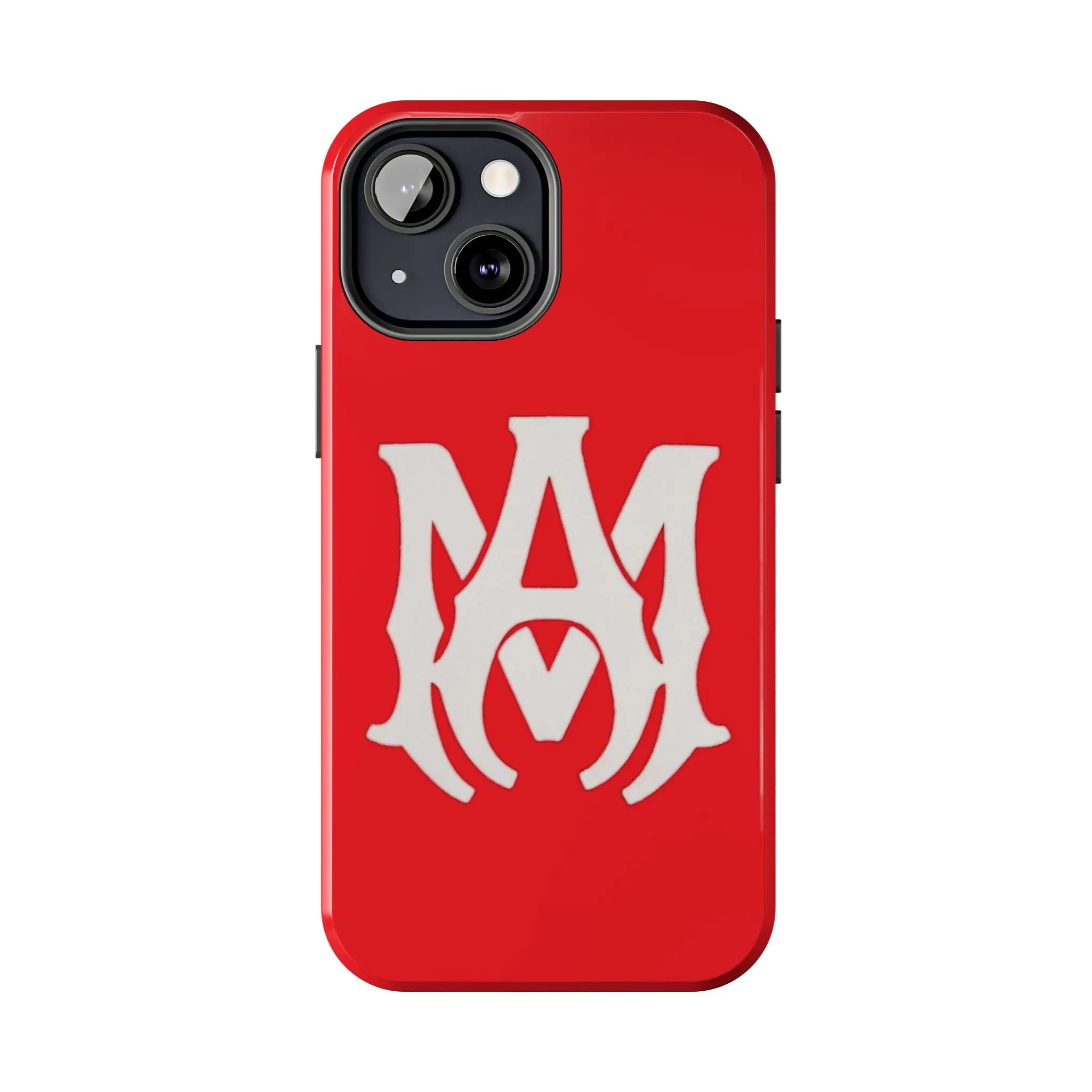 Colorful AMIRI Logo Impact-Resistant Phone Case - Luxury Design