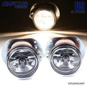 2Pcs Fit For 2008-2010 Benz C300 C63 AMG C350 Front Bumper Fog Lights W/ Bulbs