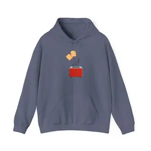 "Toastie Vibes" Unisex Hoodie, Funny Hoodie, Perfect for Breakfast Lovers, Cozy Gift for Foodies, Kitchen Lover, Brunch Wear, Created by My Son!