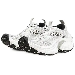 Pre-owned Balenciaga Polyester Small Leather Goods 10XL Technical Fabric Mesh Rubber Sneakers