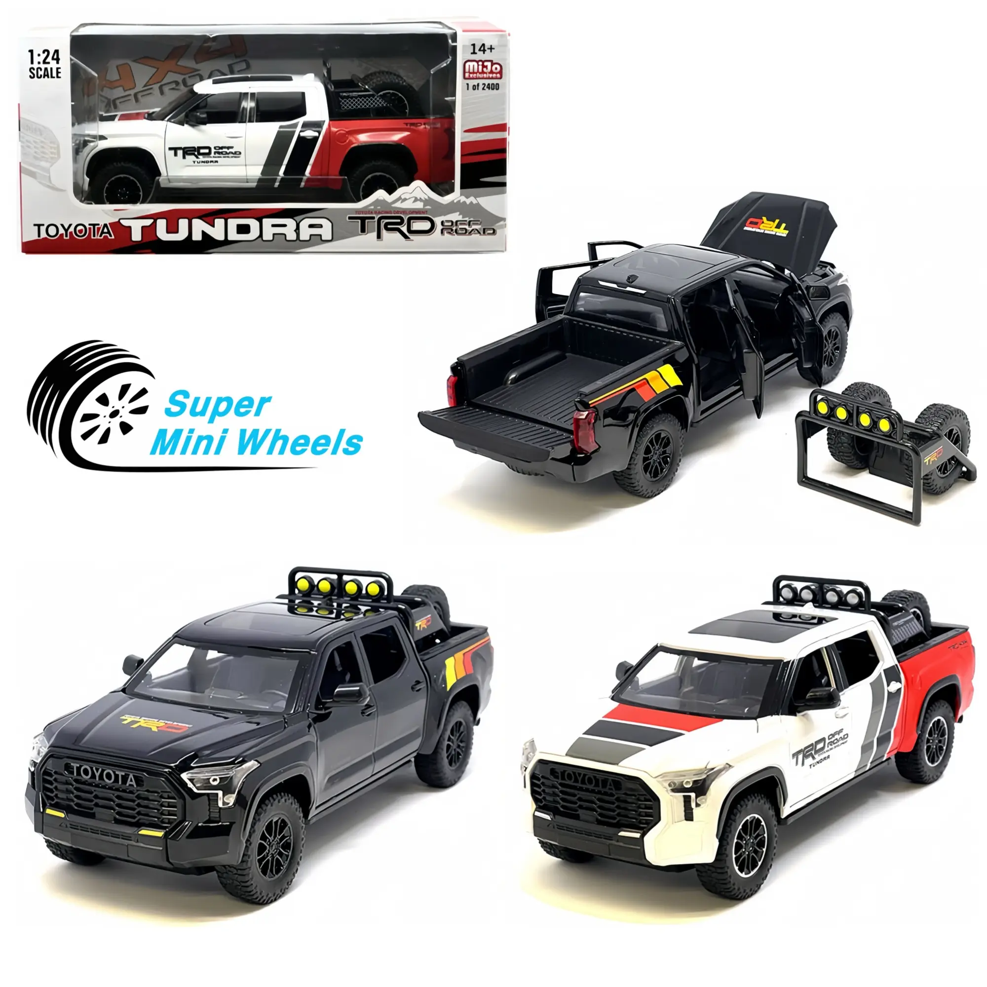 MiJo Exclusives 1:24 2023 Toyota Tundra TRD Off-Road Custom