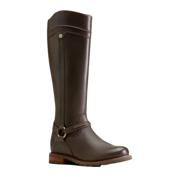 Ariat Ladies Scarlet Waterproof Mocha English Boots 10047041