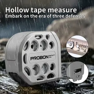 16FT Stainless Steel Retractable Tape Measure with Double-Sided Scale,Hand Measuring Tool,Waterproof Magnetic Self-Locking Measuring Tool for Construction, Woodworking & Home Projects