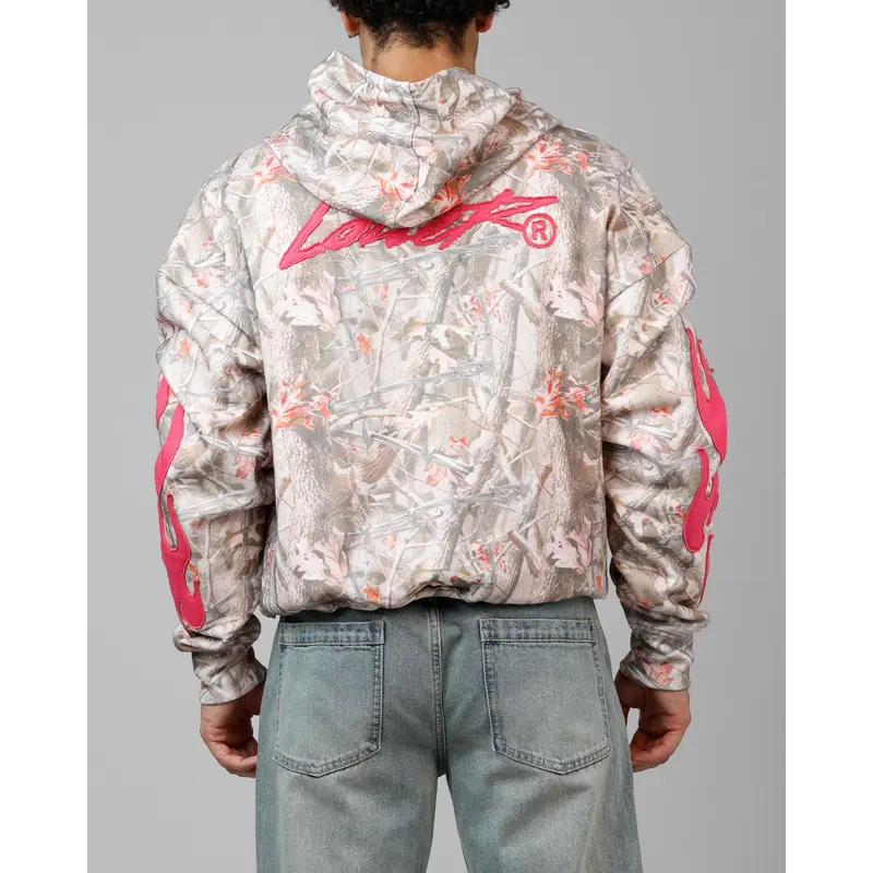 dept ttupo camo hoodie - TikTok Shop