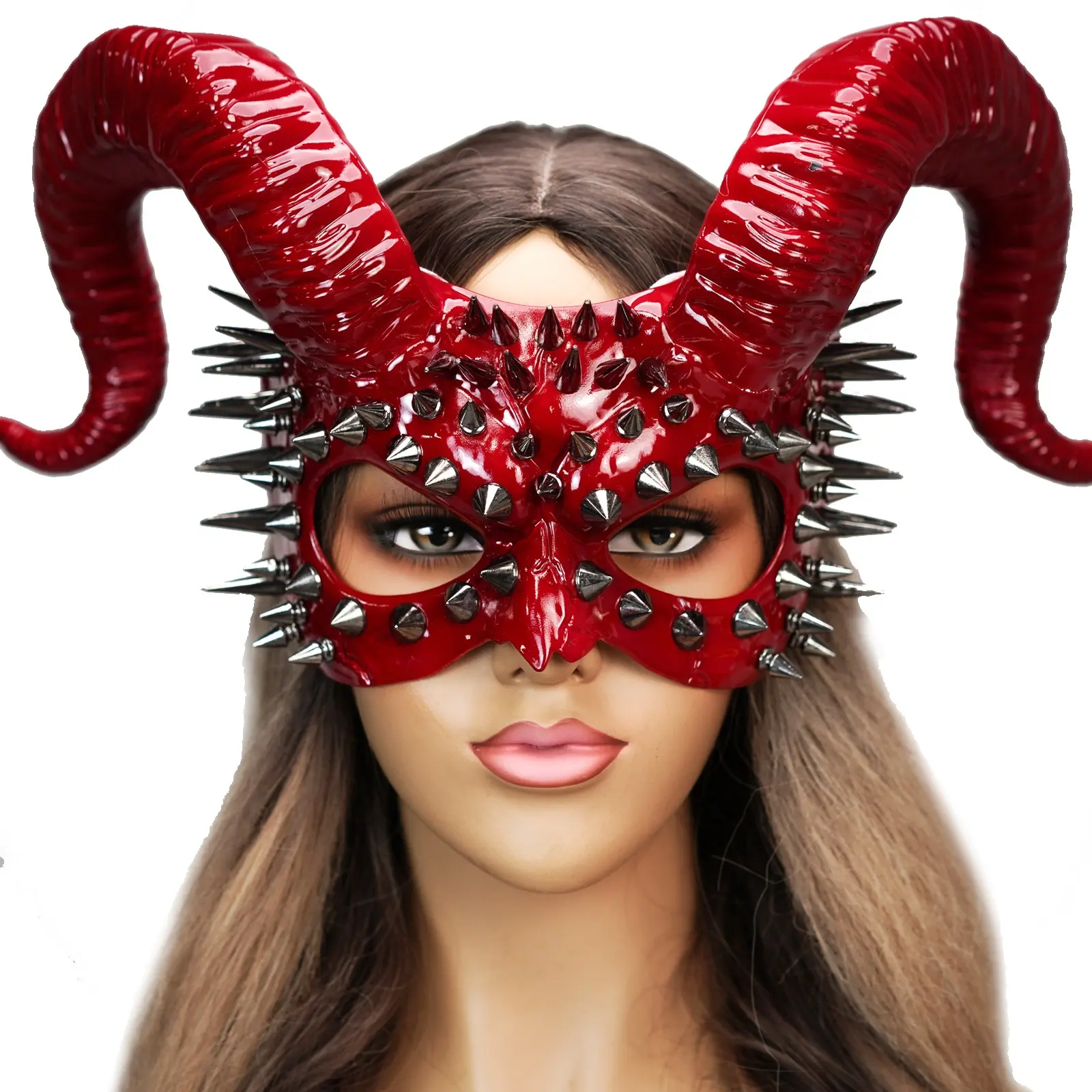 Devil Horn Spike Mask