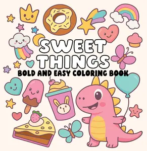 Bold Designs Coloring Book - Fun Art Supply for Stress Relief, Relaxation and Creativity for All Ages