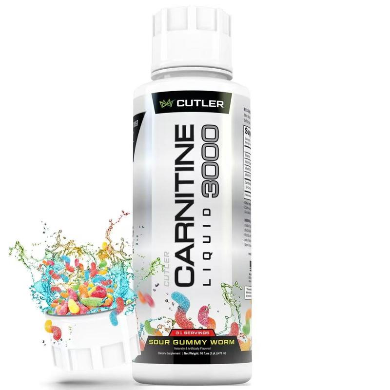 Cutler Nutrition Carnitine Liquid 3000 3-Pack Multi-Flavor Energy Sport Beverage Drink Variety Pack US Edition