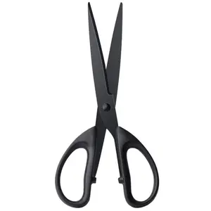 Stainless Steel Durable Scissors, Household Kitchen Scissors, Hand-Cut Office Scissors, Non-Stick Safety Thread Scissors, Multifunctional Scissors for Home