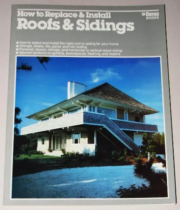USED-How to Replace and Install Roofs and Sidings by T. Jeff Williams (Paperback)