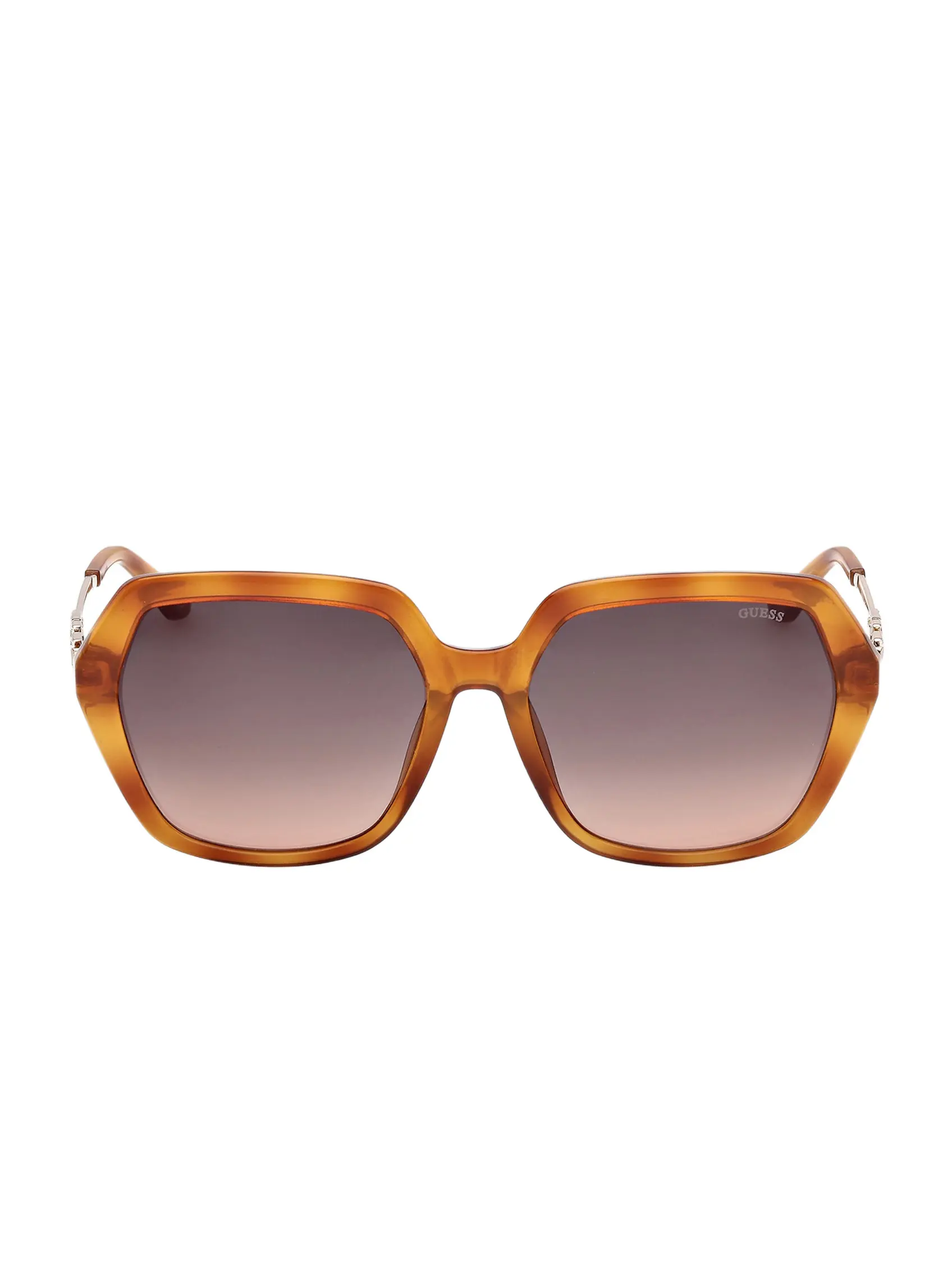 GUESS Female Square-Geometric Plastic Sunglasses GUESS Female Square-Geometric Plastic Sunglasses