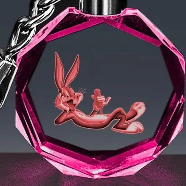 Bunny LED Keychain