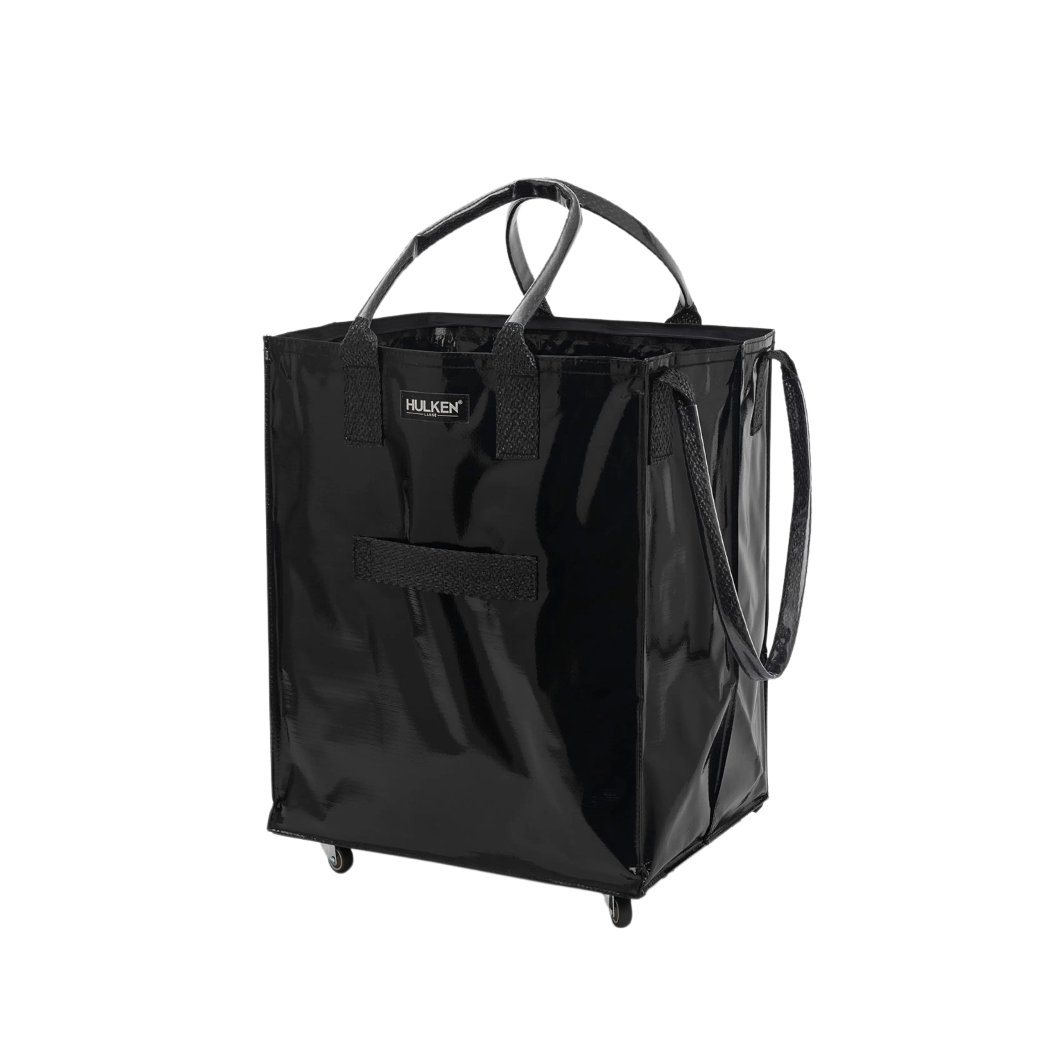 HULKEN Black Rolling Tote