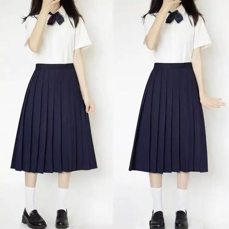 Milk white double layered long sleeved s